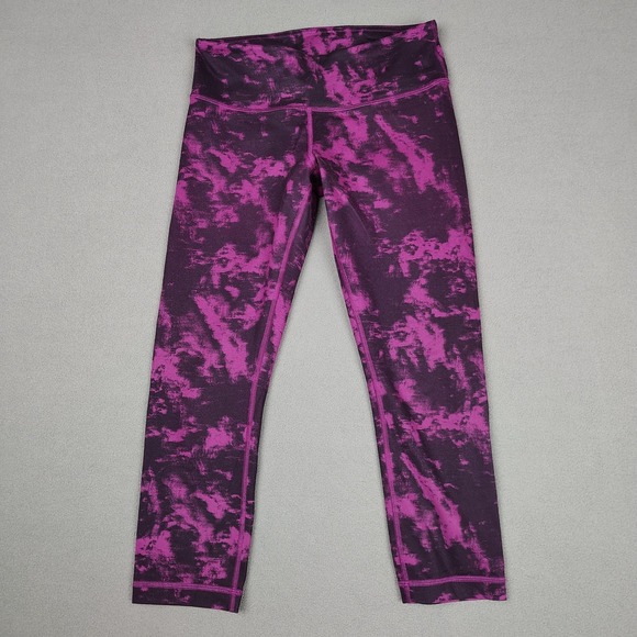 Lululemon Leggings Lot Women 4/6 Multicolor Cropped Athleisure Yoga Gym 6 Count - Picture 9 of 16